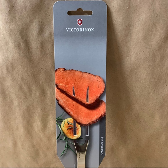 New! Victorinox StandardLine Carving Fork 15cm 10.25” Stainless Steel - Picture 2 of 9